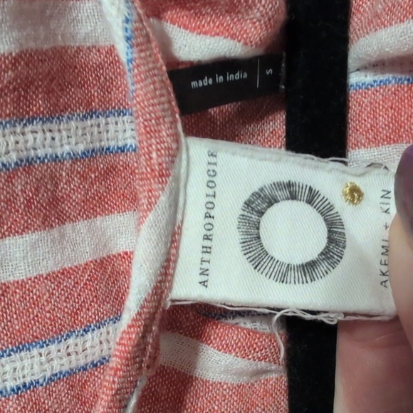 Anthropologie Akemi + Kin Audria Long-Sleeve Peasant Blouse - Picture 12 of 13